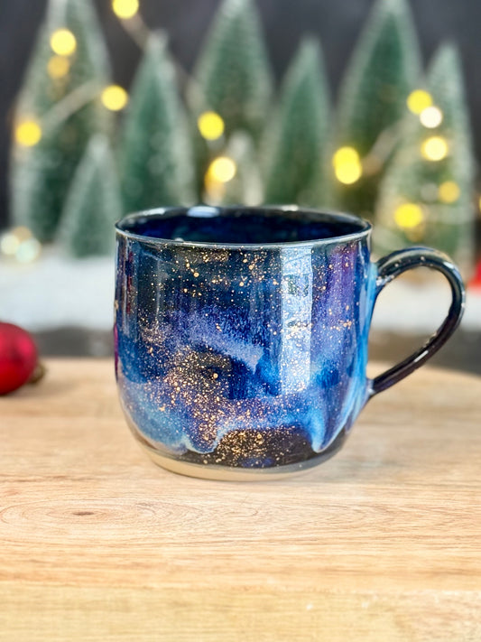 Galaxy Tasse mit Echtgold, #51, 350ml