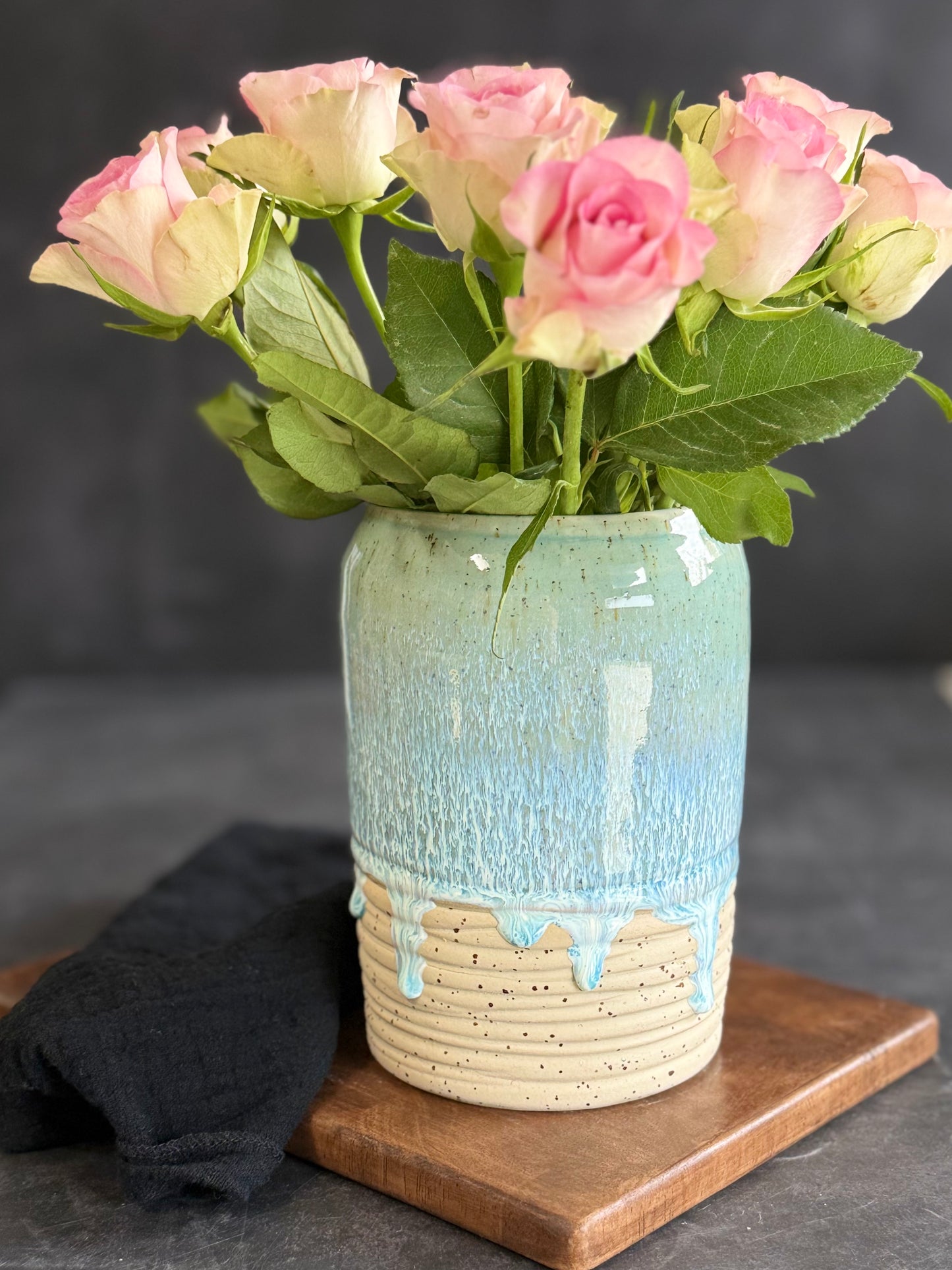 Vase in "Waves"