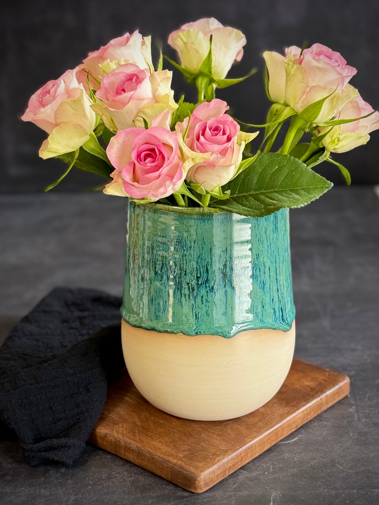 Vase in "Green Meadows"