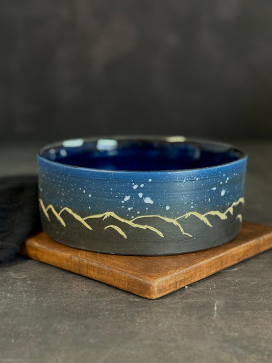 Schale "Midnight Mountains", 18cm