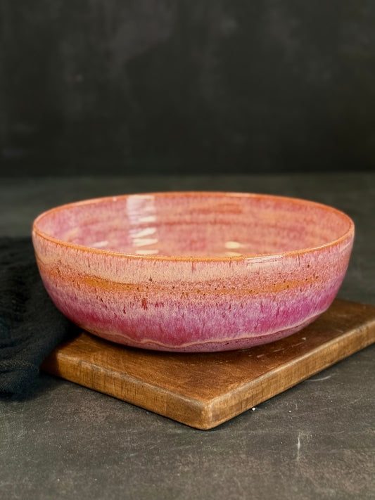 Bowl/ Pastaschale in "Flamingo"Spots, 18cm, #171