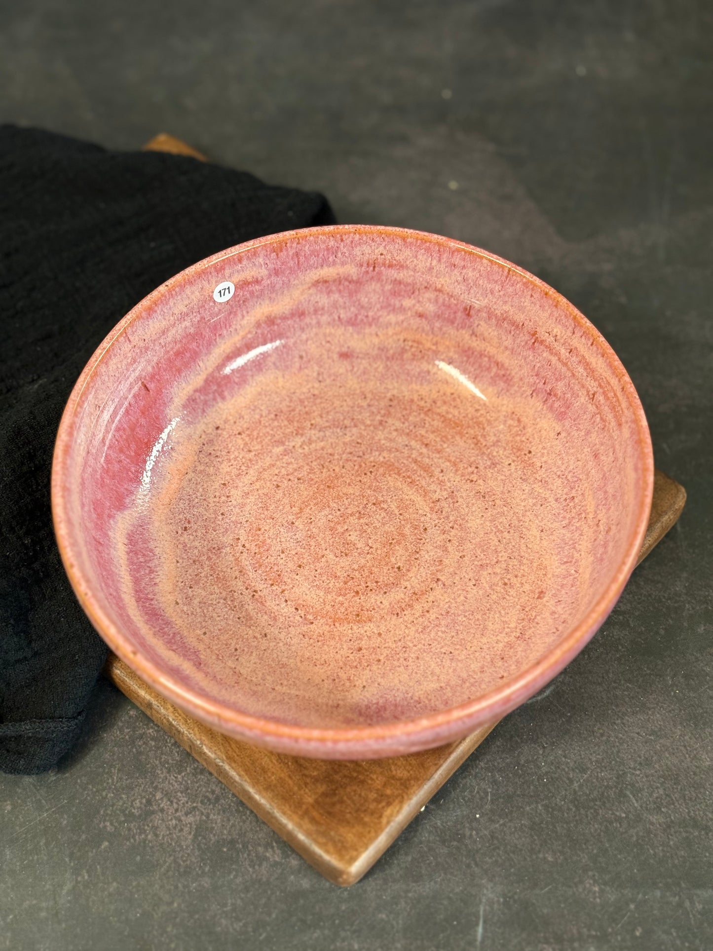 Bowl/ Pastaschale in "Flamingo"Spots, 18cm, #171