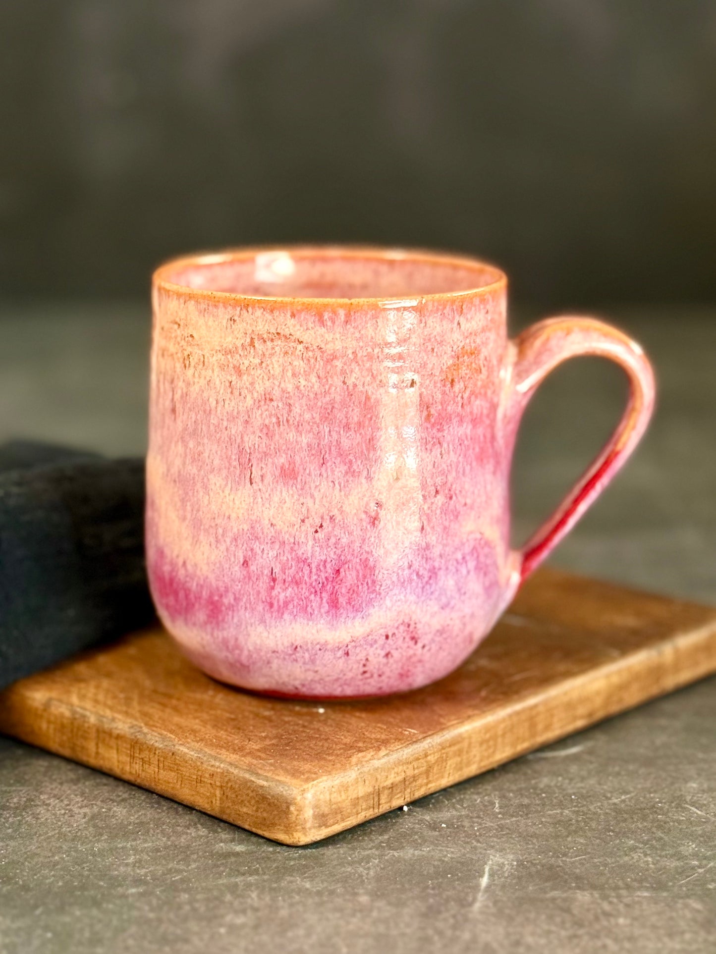 Tasse in "Flamingo" Spots, 350ml, #178
