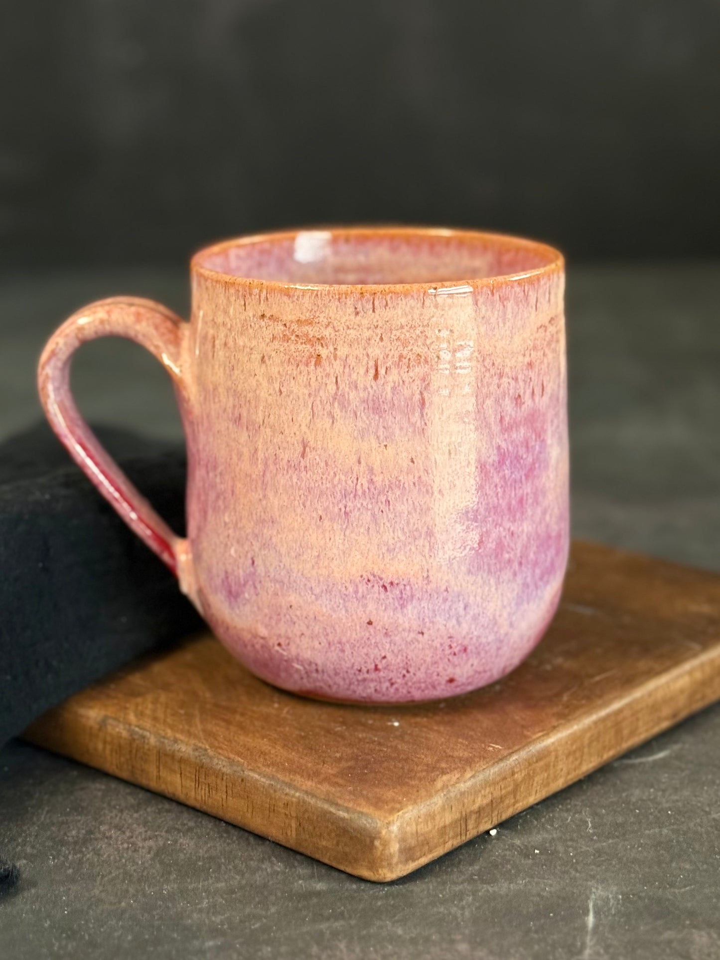 Tasse in "Flamingo" Spots, 350ml, #178