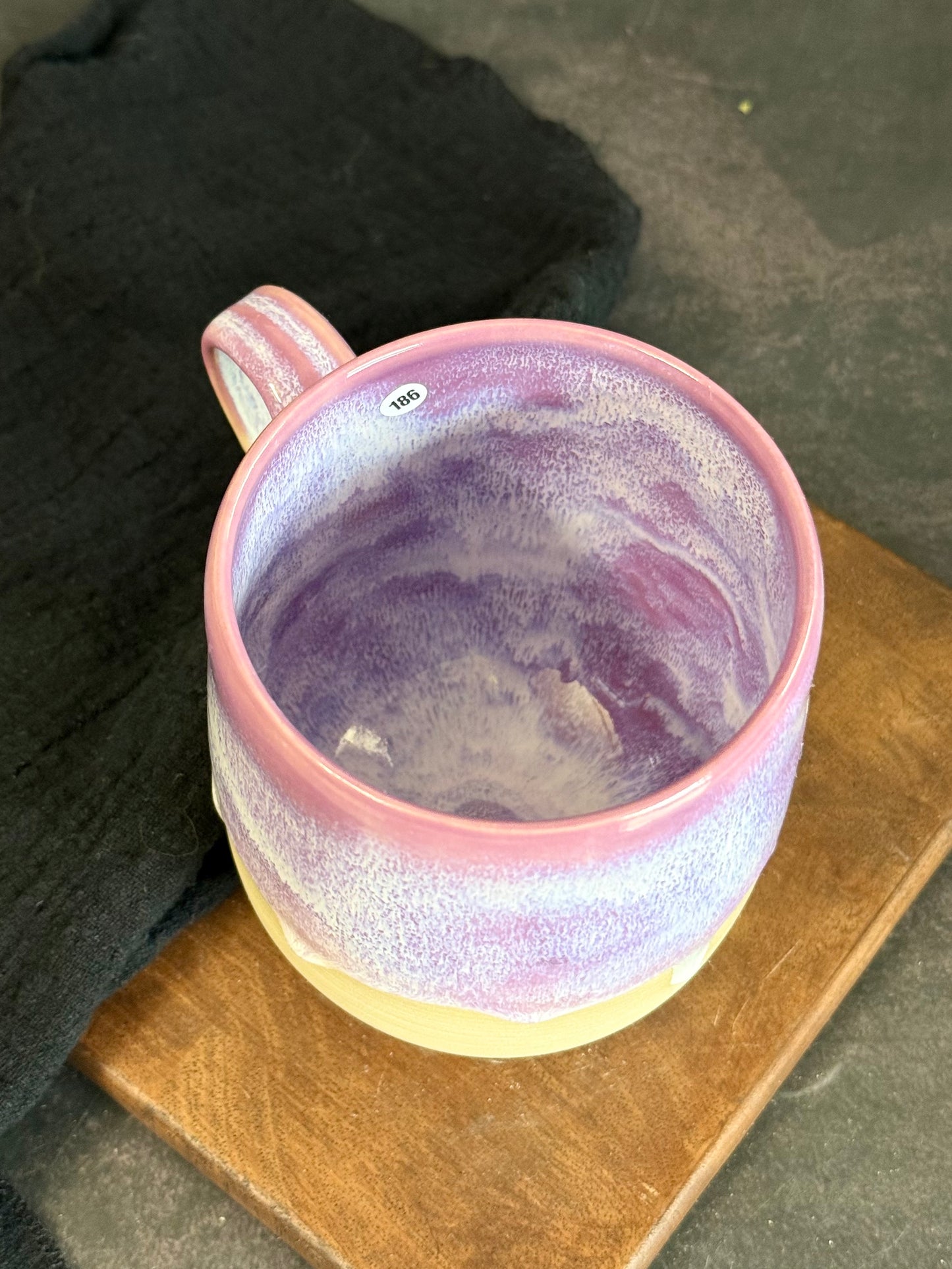 Tasse in Lila Waves, 450ml, #186