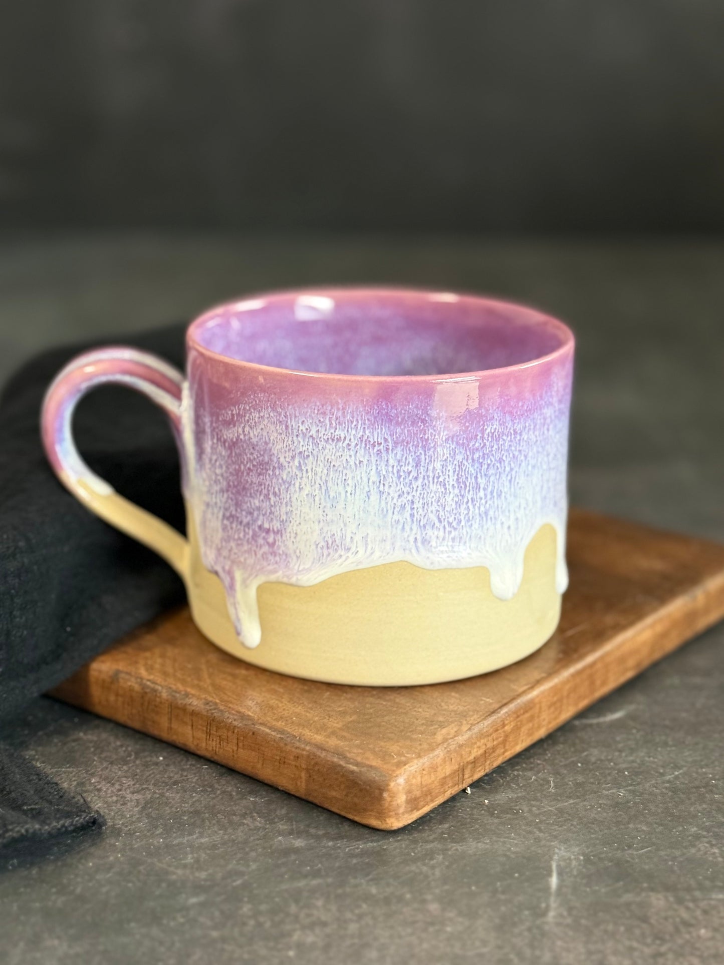 Oasis Tasse in Lila Waves, 340ml, #187