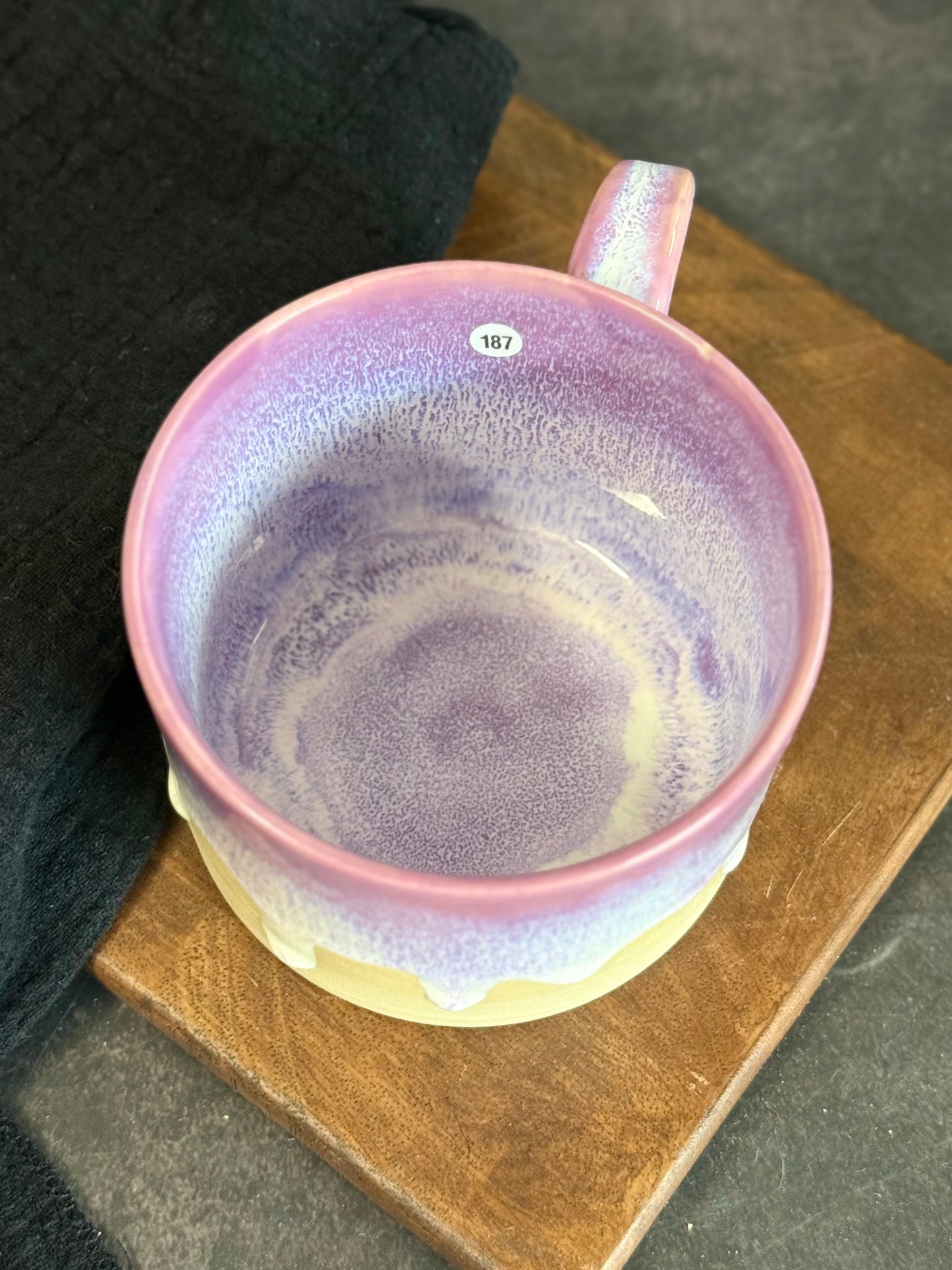 Oasis Tasse in Lila Waves, 340ml, #187