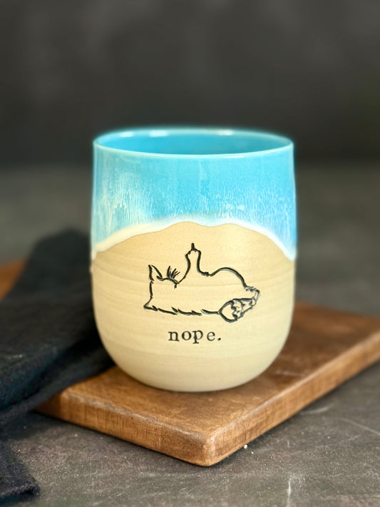 Becher in "Waves" Nope, 420ml, #202