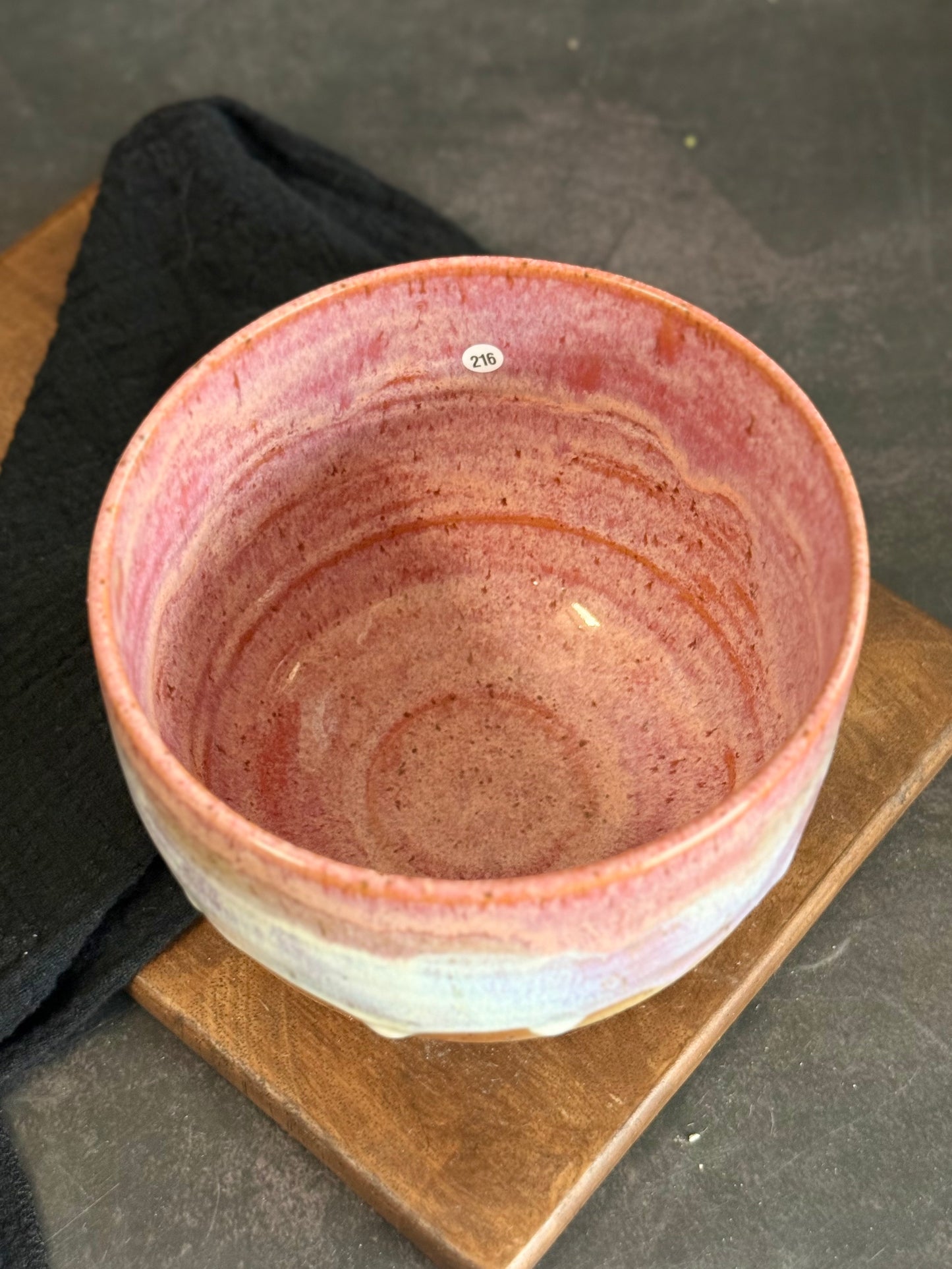 Bowl in "Sunset Waves", 800ml, #216