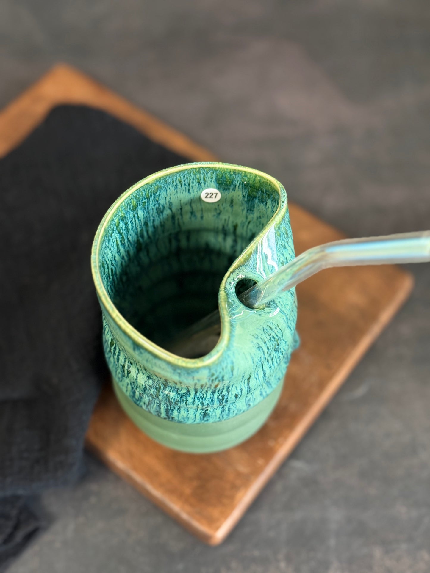 Strohhalmbecher in "Green Meadows", 350ml, #227
