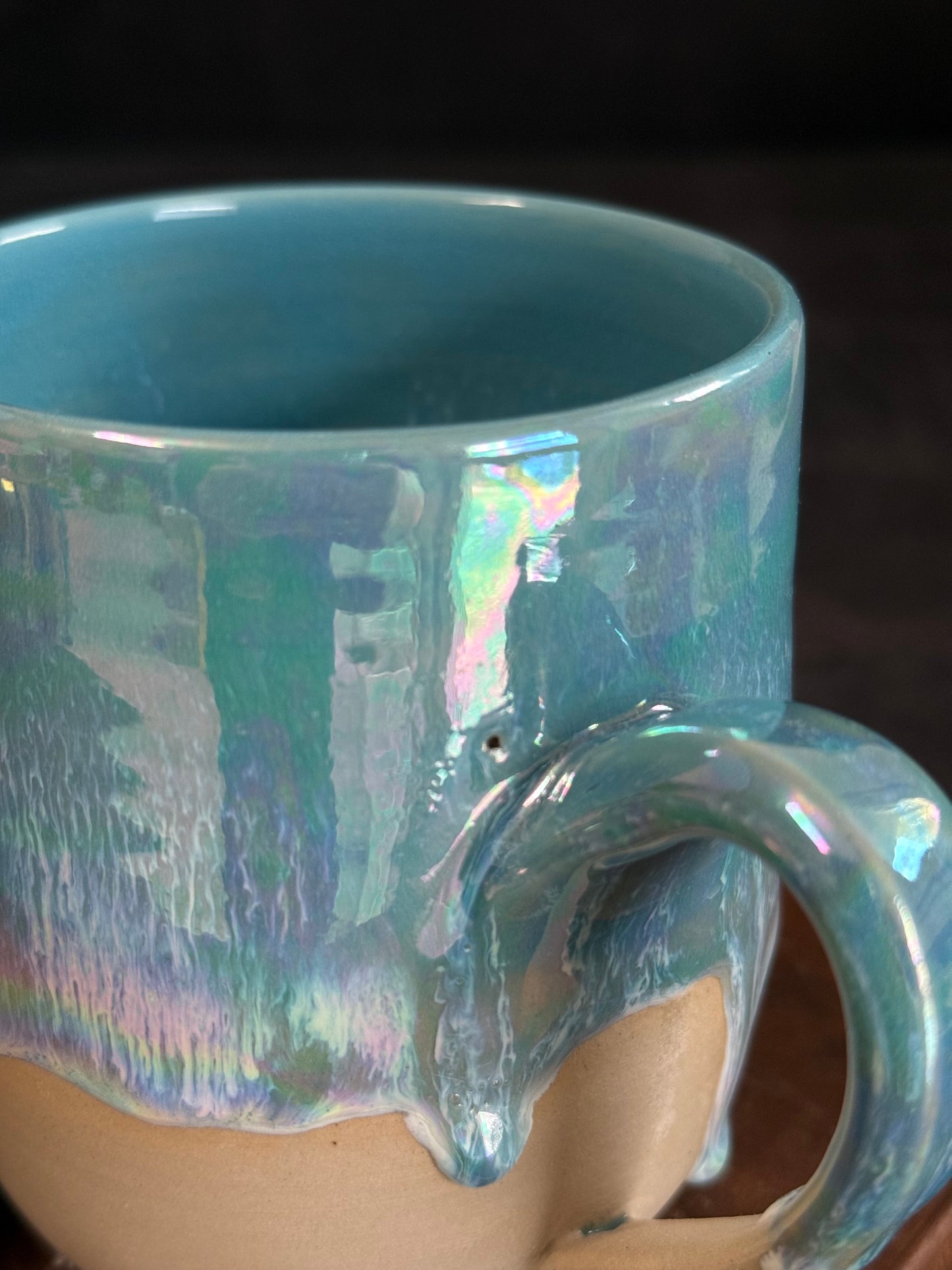 Tasse in "Rainbow Waves", 500ml, #244, *Reduziert