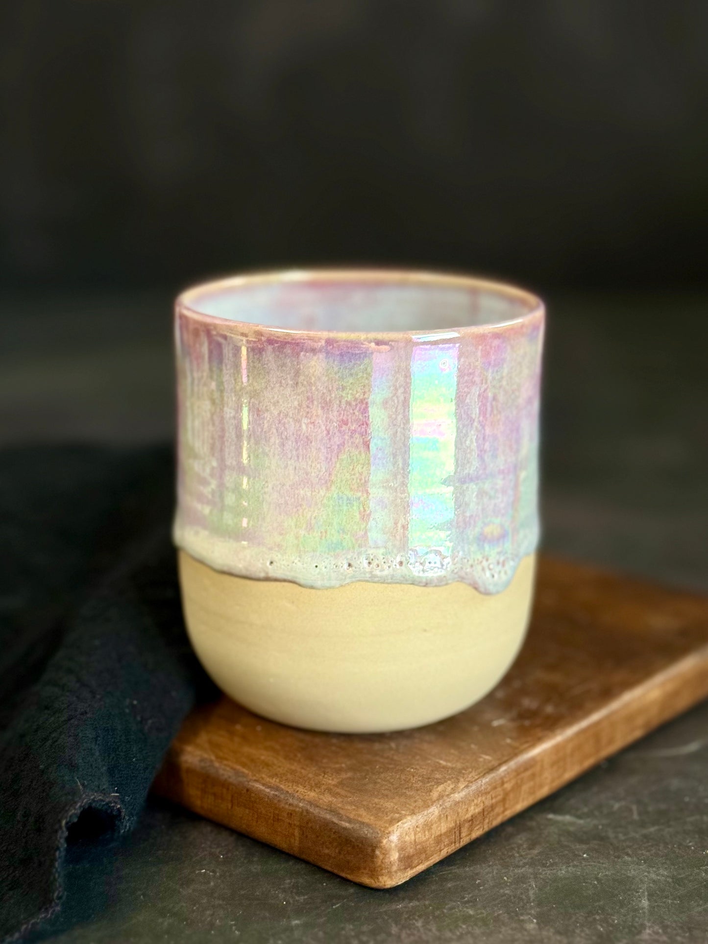Becher in "Lilac Lovers" mit iriserenden Effekt, 350ml, #249