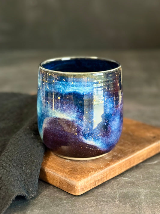 Becher Galaxy mit Echtgold, 380ml, #258